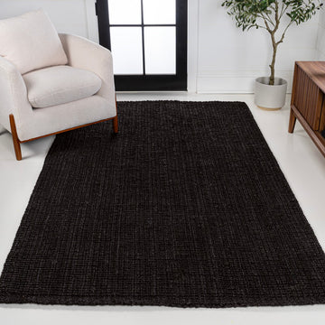 Pata Hand Woven Chunky Jute Area Rug